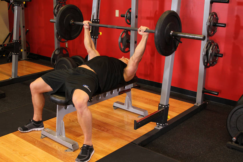 Barbell Bench Press demonstration