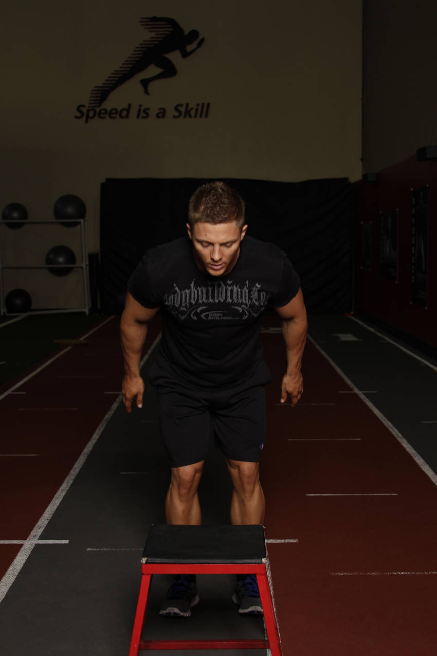 Box Jump (Multiple Response) — start position
