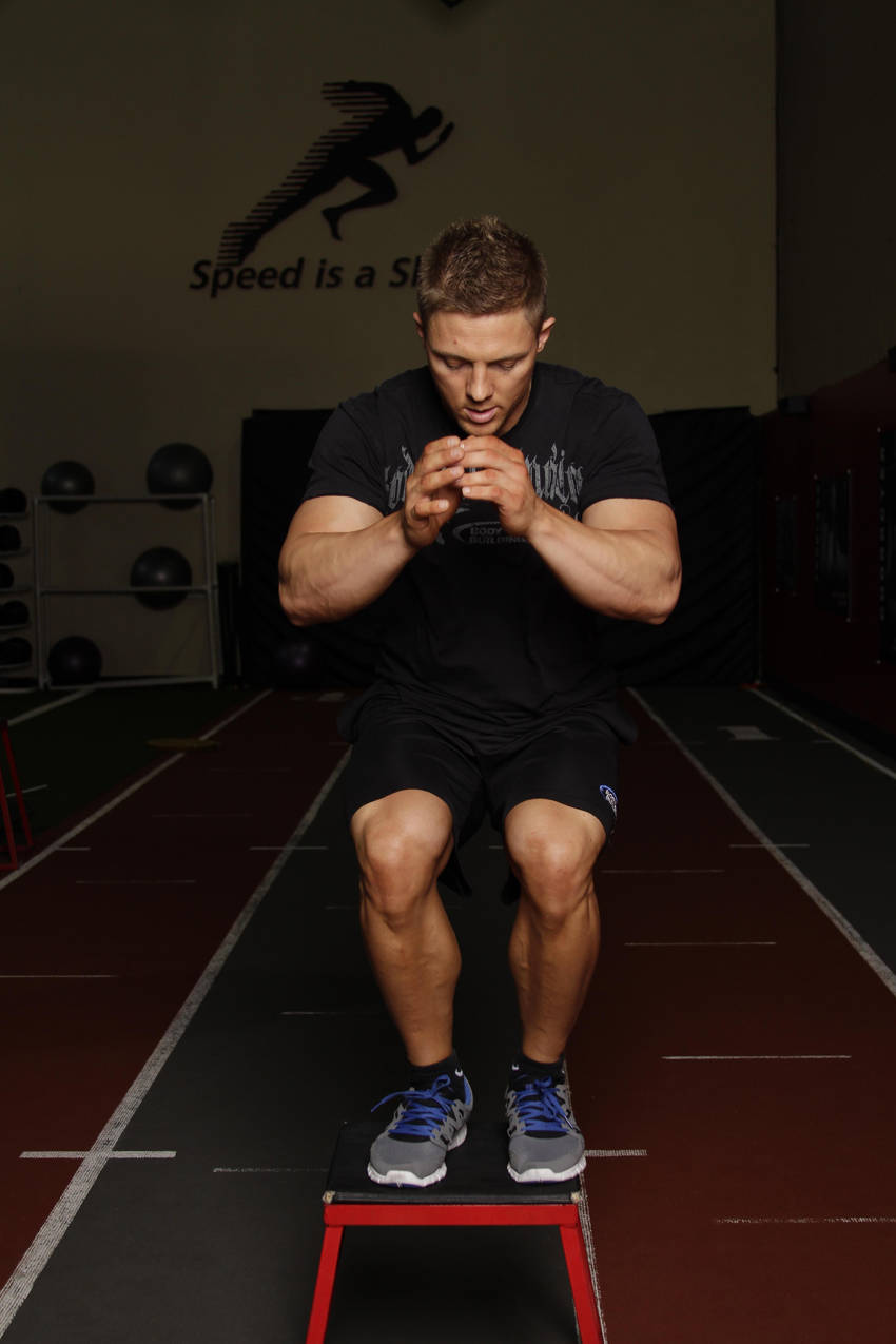 Box Jump (Multiple Response) — end position