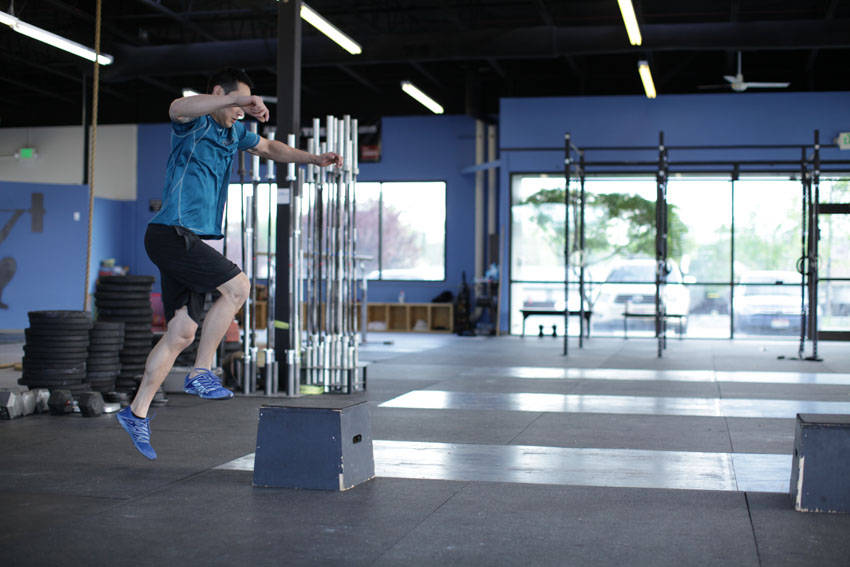 Box Skip — start position