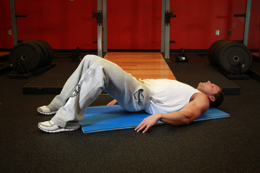 Butt Lift (Bridge) — start position