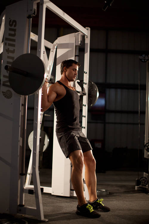 Chair Squat — start position
