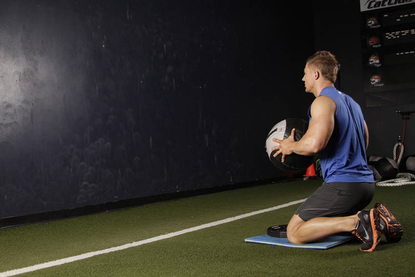 Chest Push (multiple response) — start position