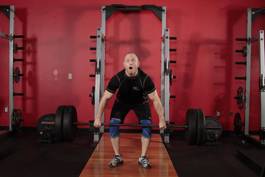 Clean and Jerk — start position
