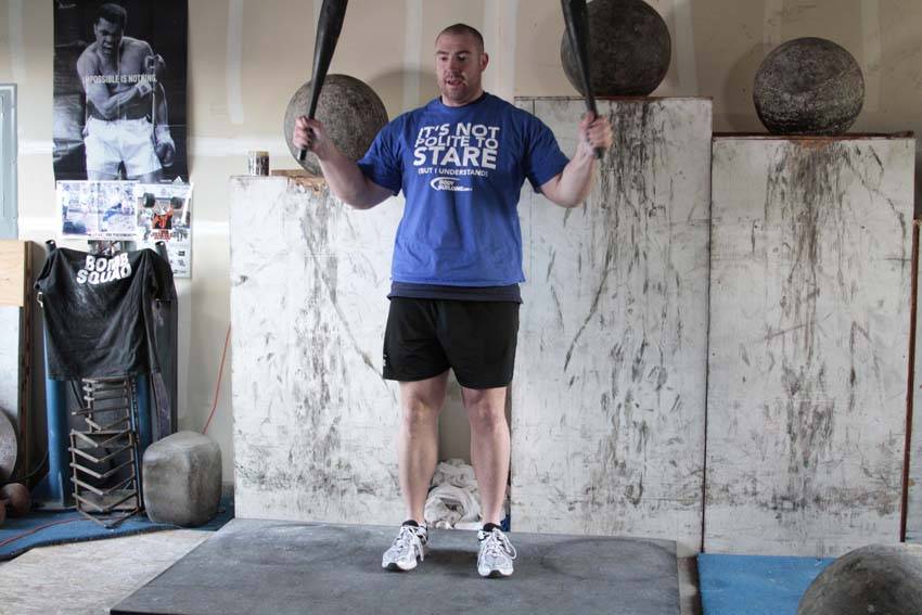 Crucifix — start position