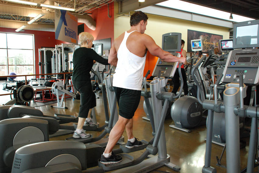 Elliptical Trainer — start position