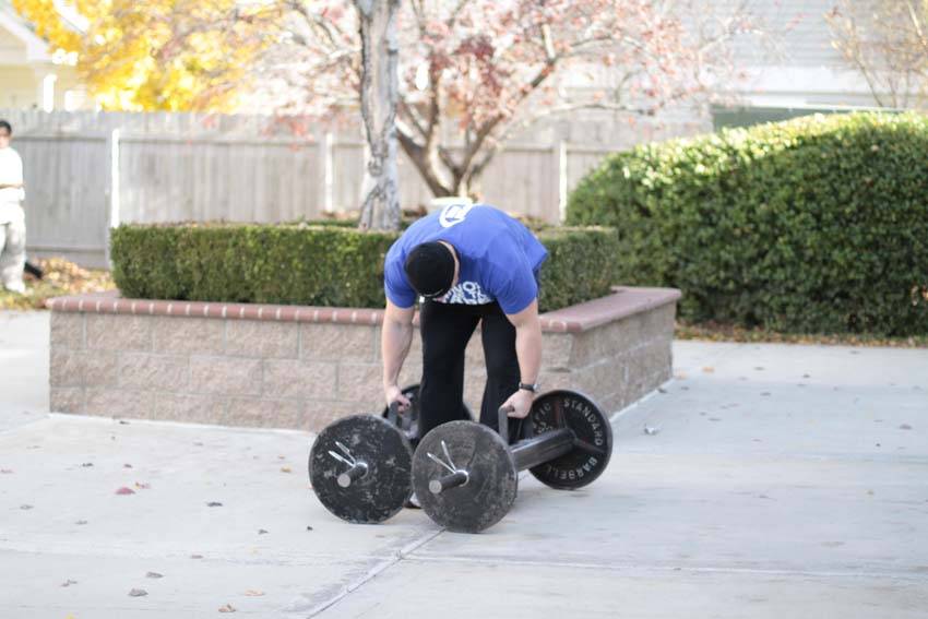 Farmer's Walk — start position