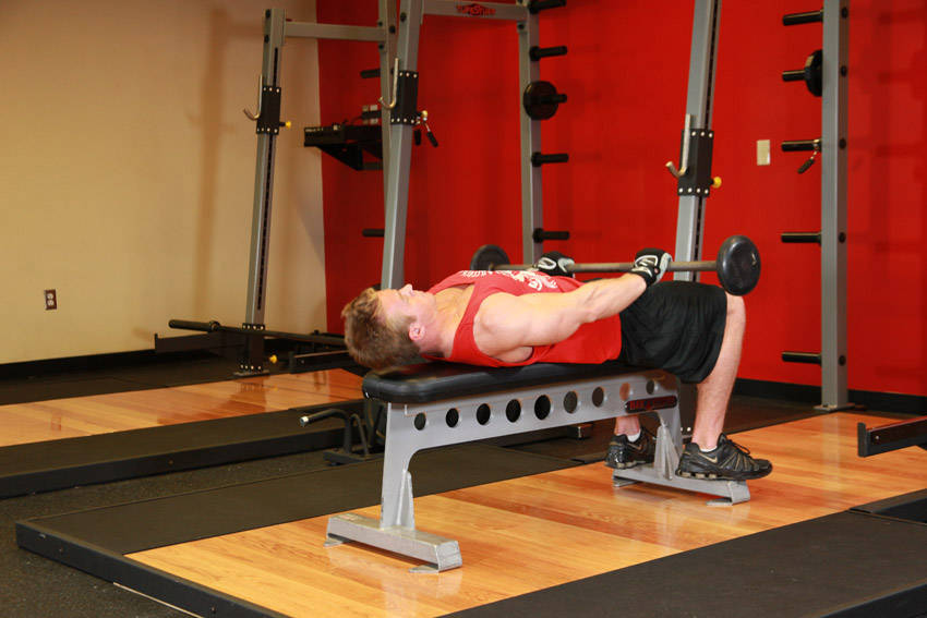 Front Raise And Pullover — start position
