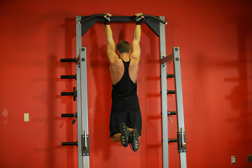Gorilla Chin/Crunch — start position