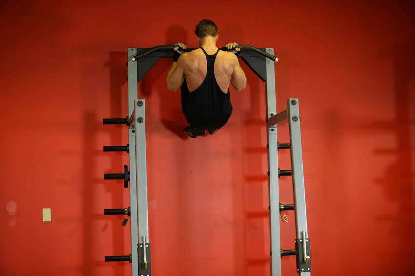 Gorilla Chin/Crunch — end position