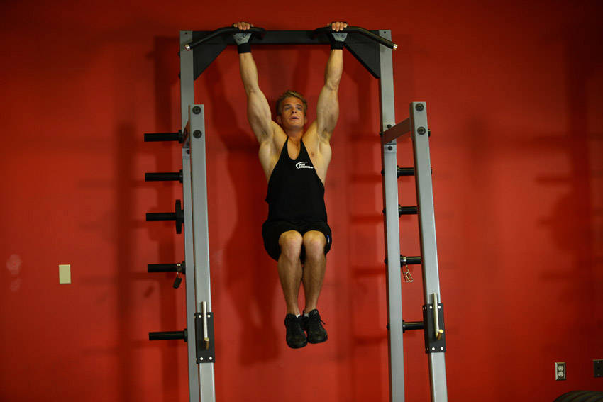 Hanging Pike — start position