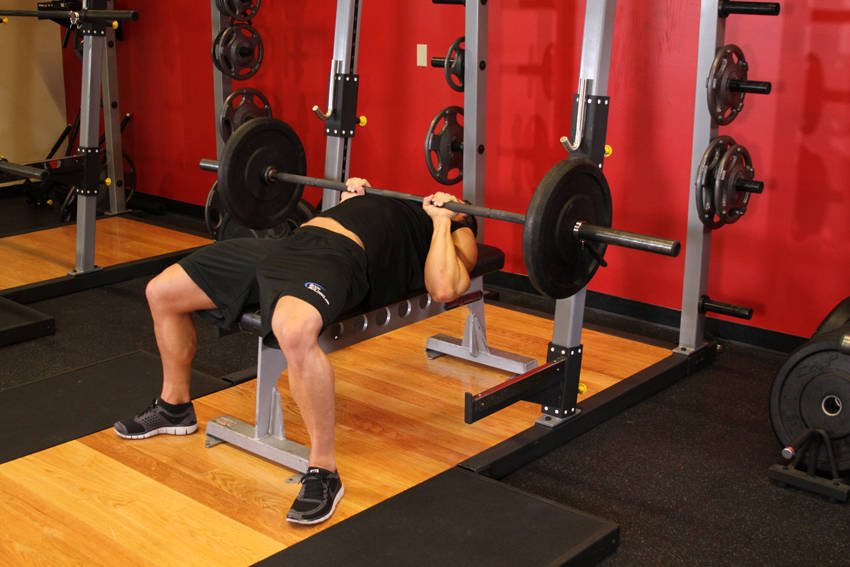 JM Press — end position