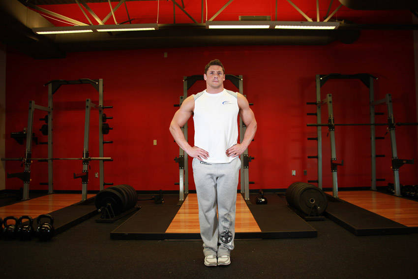 Knee Circles — start position