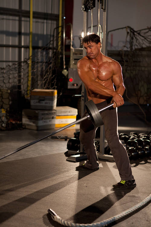 Landmine 180's — start position