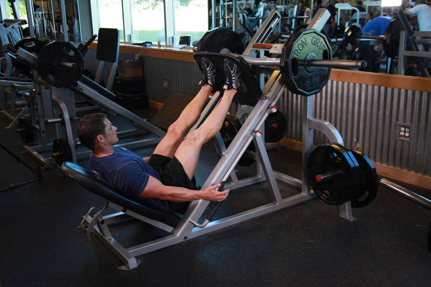 Leg Press — start position