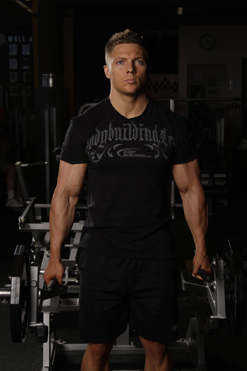 Leverage Shrug — start position