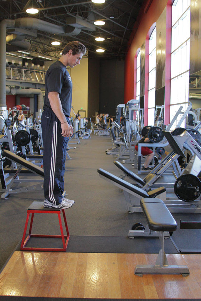 Linear Depth Jump — start position
