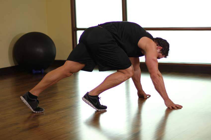 Mountain Climbers — start position