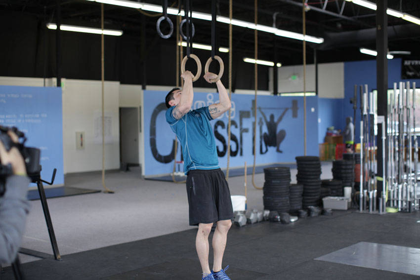 Muscle Up — start position
