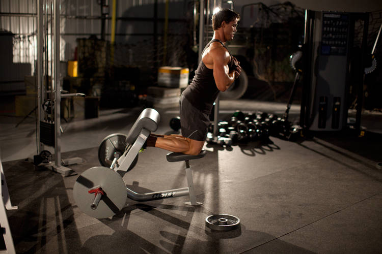 Natural Glute Ham Raise — start position