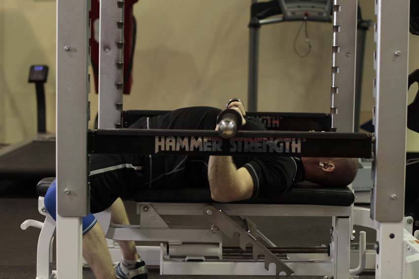 Pin Presses — start position