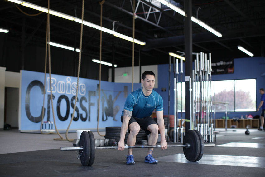 Power Clean — start position