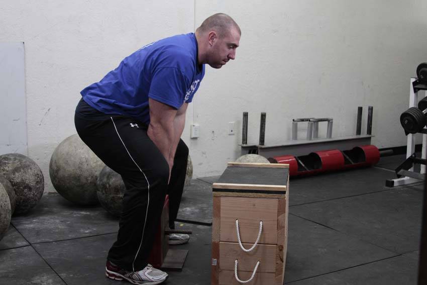 Power Stairs — start position