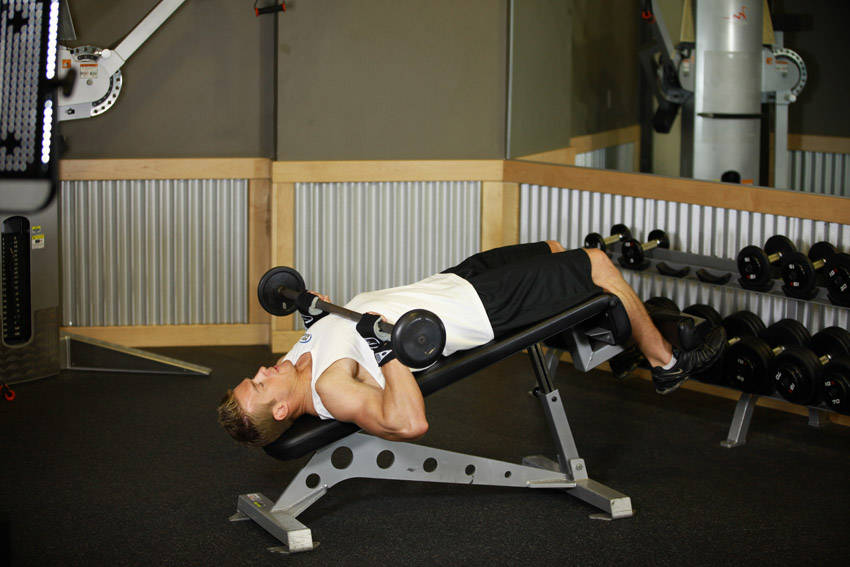 Press Sit-Up — start position