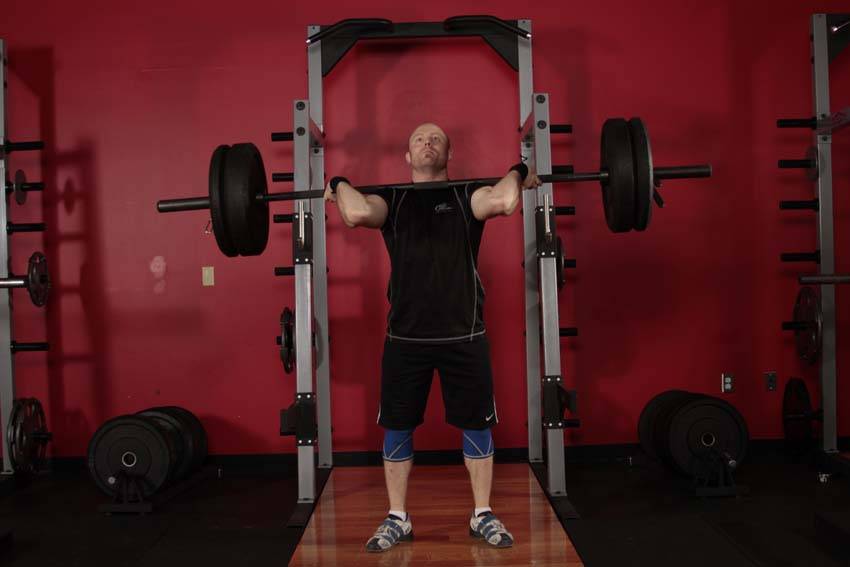 Push Press — start position