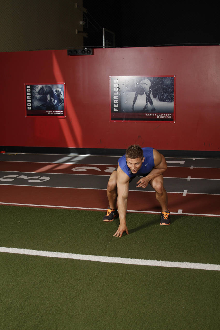 Return Push from Stance — start position