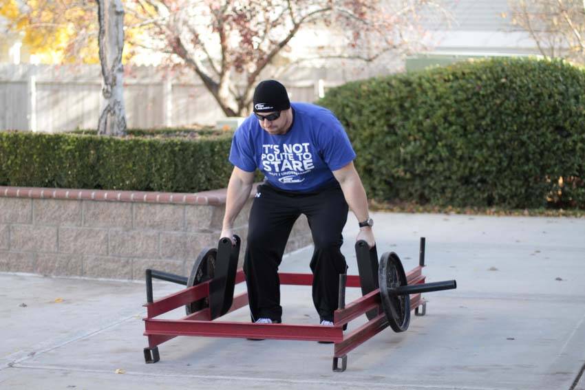 Rickshaw Carry — start position