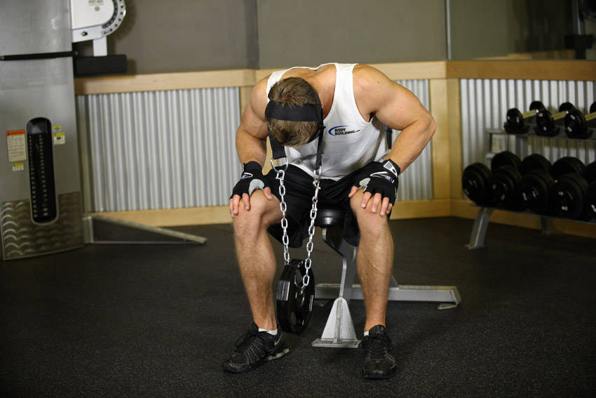 Seated Head Harness Neck Resistance — start position