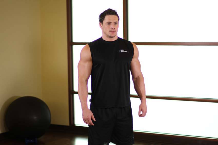 Shoulder Raise — start position