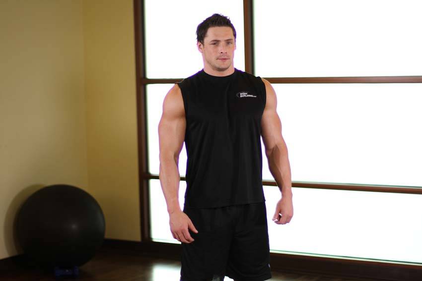 Shoulder Stretch — start position