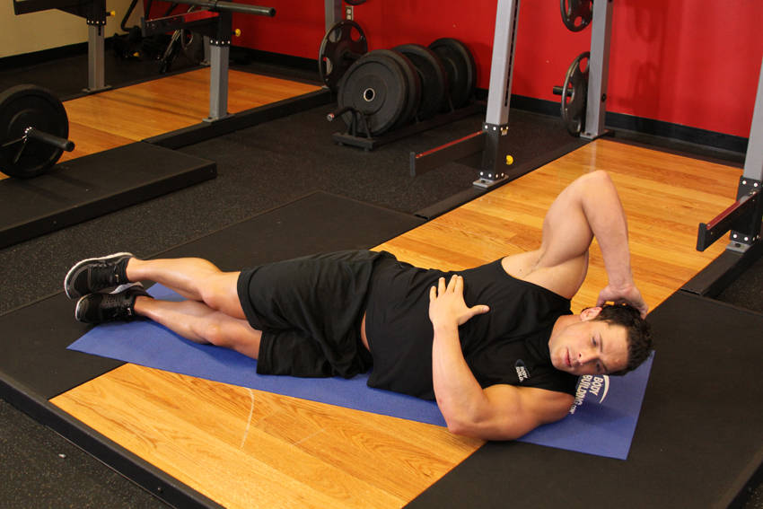 Side Jackknife — start position
