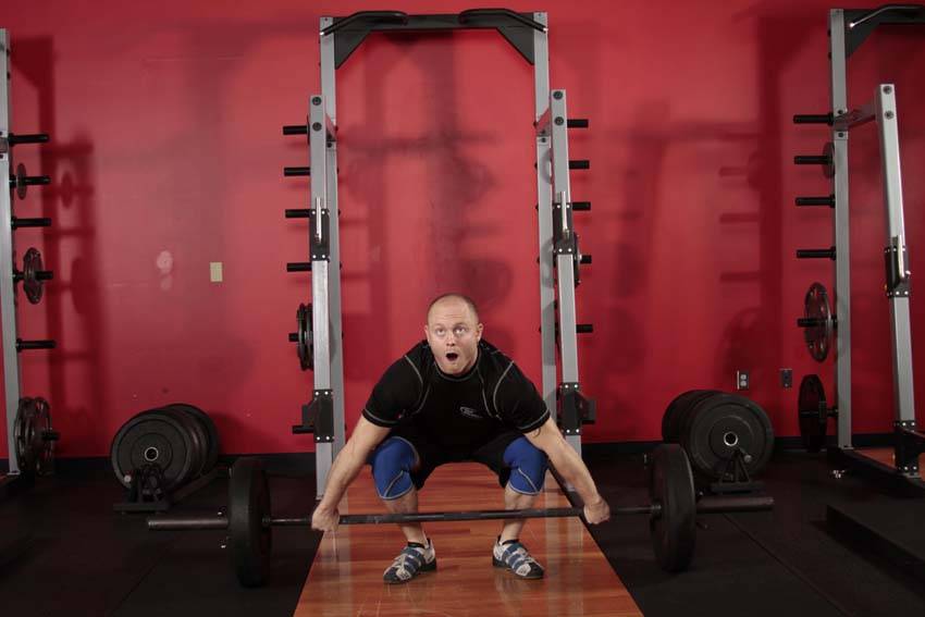 Snatch — start position