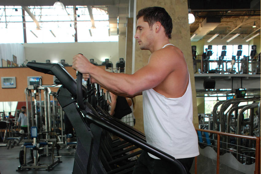 Stairmaster — end position