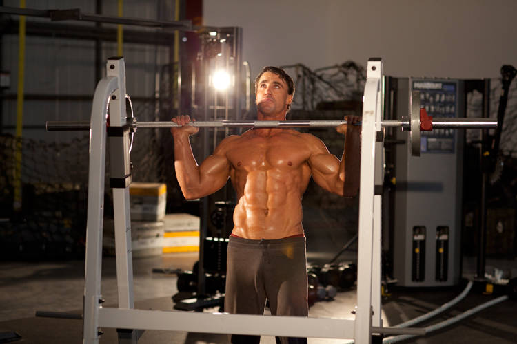 Standing Bradford Press — start position