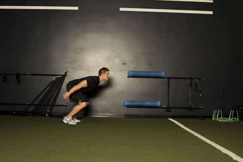 Standing Long Jump — start position