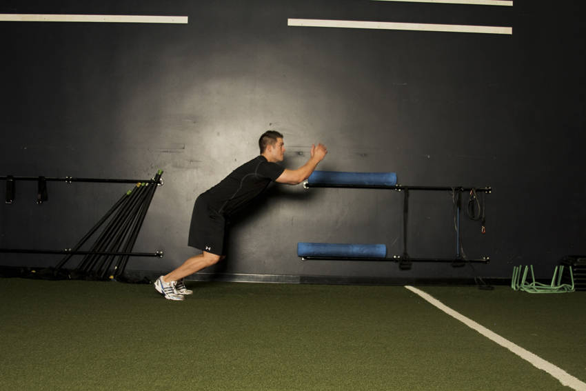 Standing Long Jump — end position