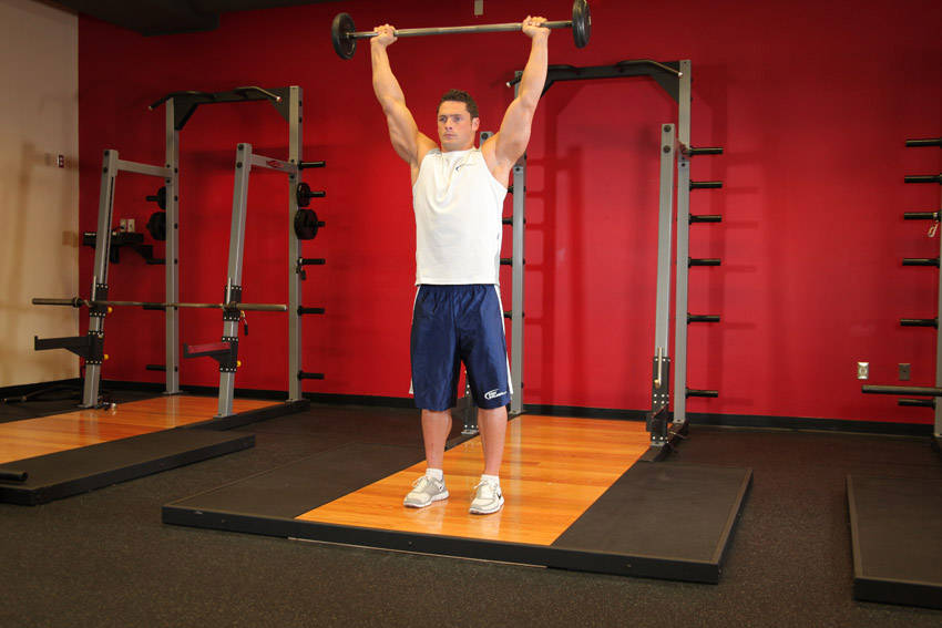 Overhead Press — end position