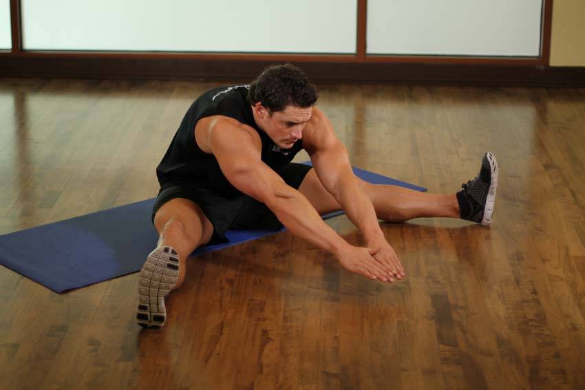 The Straddle — start position