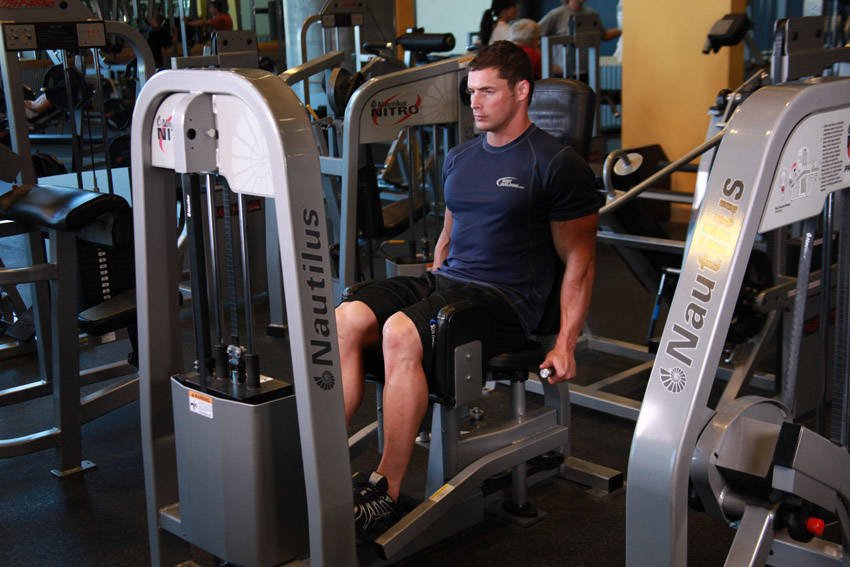 Thigh Abductor — start position