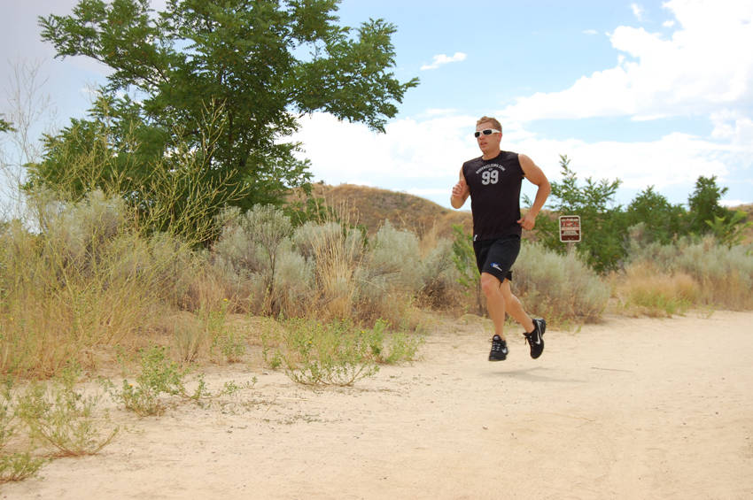 Trail Running/Walking — start position
