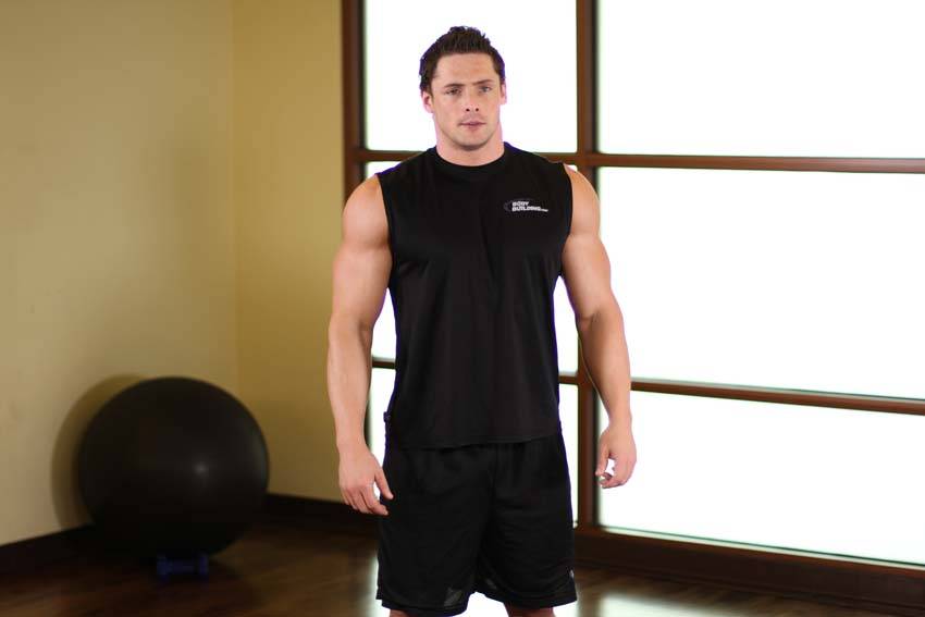 Upward Stretch — start position