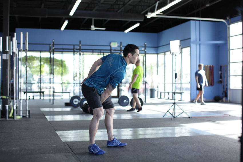 Vertical Swing — start position