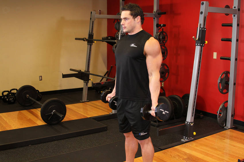 Zottman Curl — start position